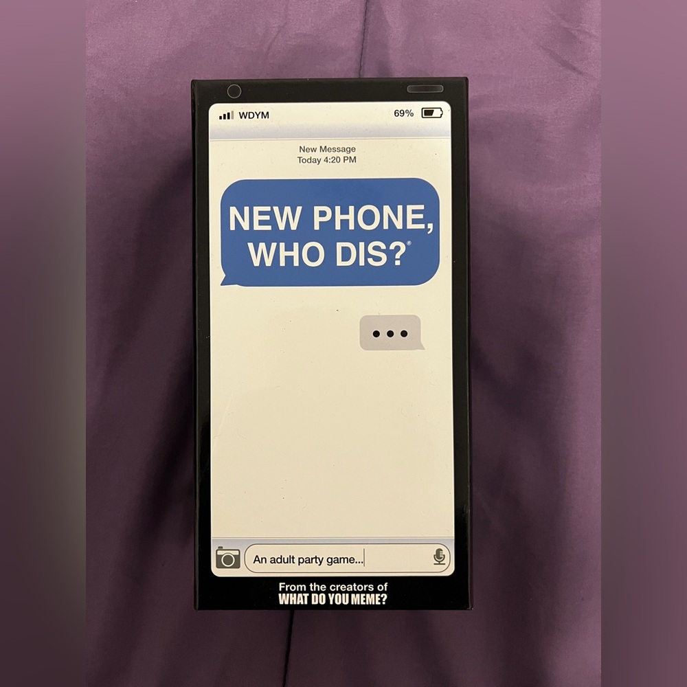 New Phone, Who Dis? Party Game